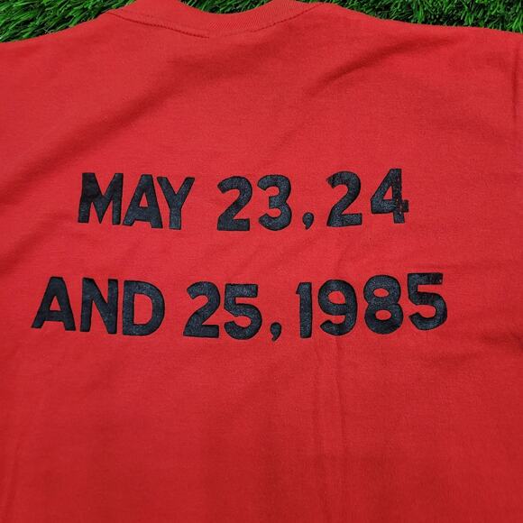 Vintage 1985 Grease Musical Rock Shirt Small 18x25 Crop USA - Picture 11 of 13